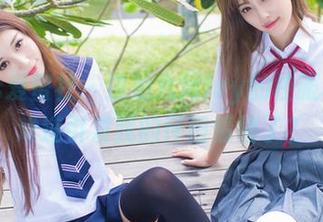 IMiss爱蜜社 – 这组九尾Ivy的校服写真，难道引发我的怀旧情绪了？