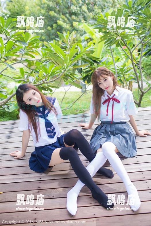 IMiss爱蜜社 - 这组九尾Ivy的校服写真，难道引发我的怀旧情绪了？