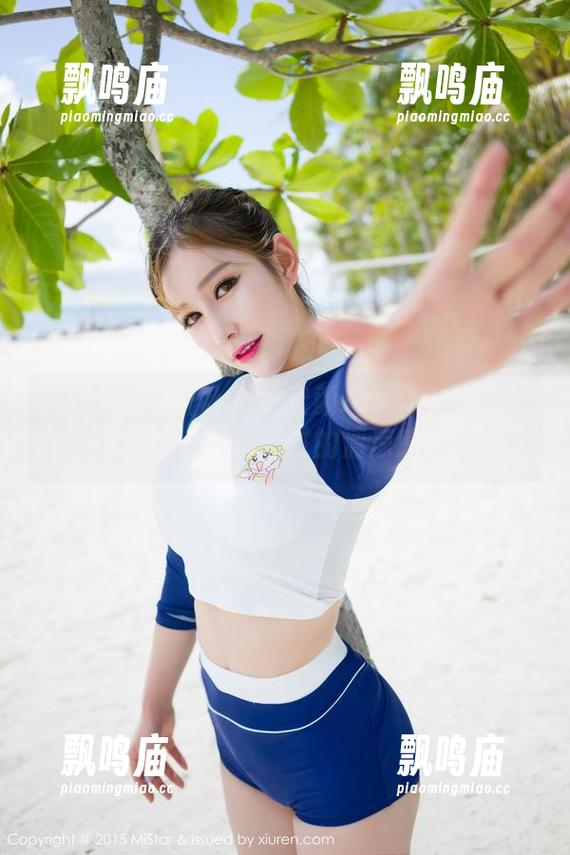 MiStar魅妍社 - 赵欢颜Jessica在线献上夏天合集，擦肩而过的清凉感你有吗？
