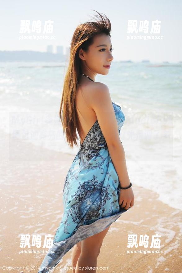 MyGirl美媛馆 - 就冲着妮儿Bluelabel图包油亮亮的，敢问拍照的灯光是调了多少啊？