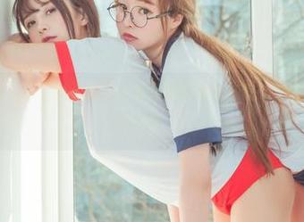 波萝社 – 每一张王语纯的白丝美图都好像是在说：‘今天也要撩到飞起啊’！